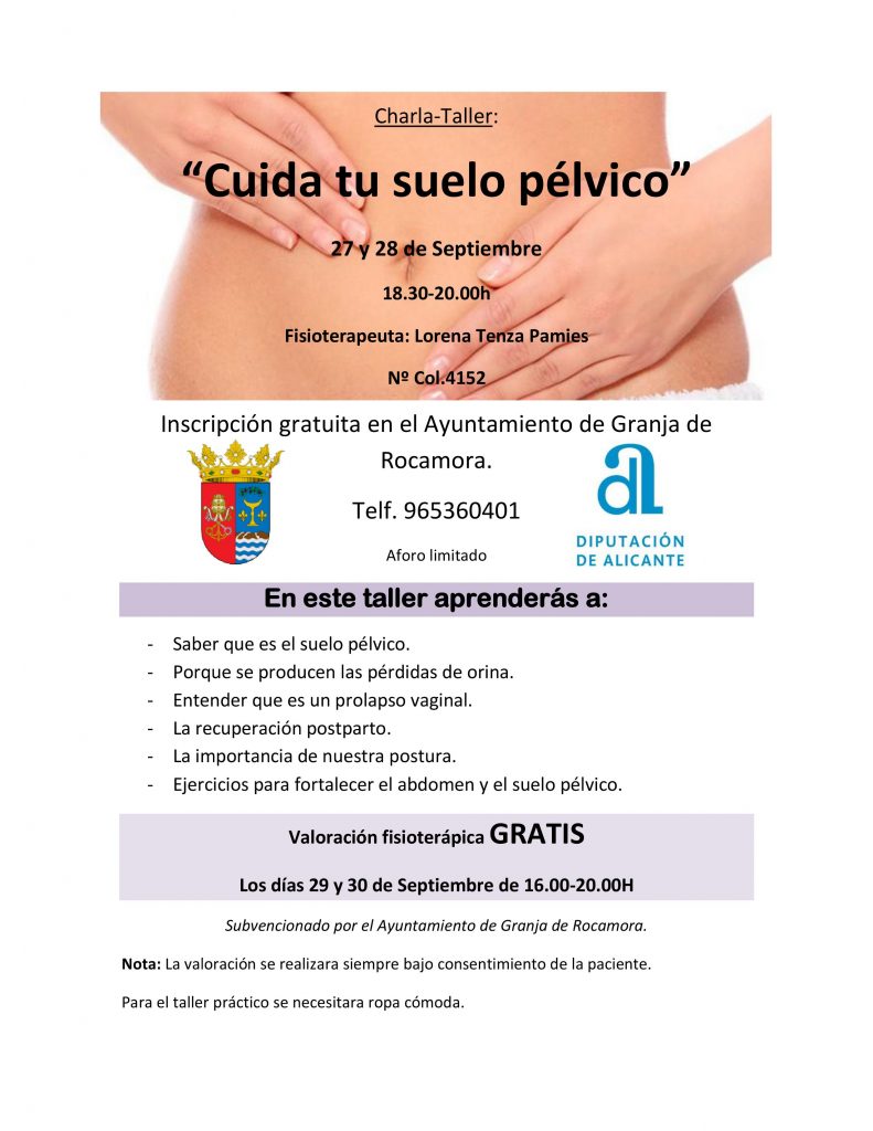curso suelo pélvico